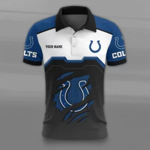 Limited Edition – Customized NFL Indianapolis Colts Polo Shirt