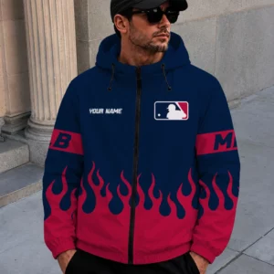 Limited Edition – Customized MLB Major League Baseball Windbreaker Jacket