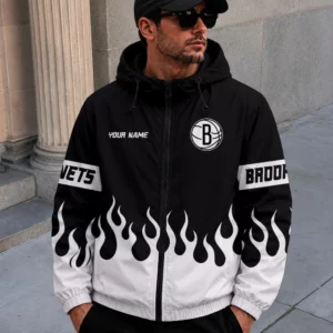 Limited Edition – Customized NBA Brooklyn Nets Windbreaker Jacket
