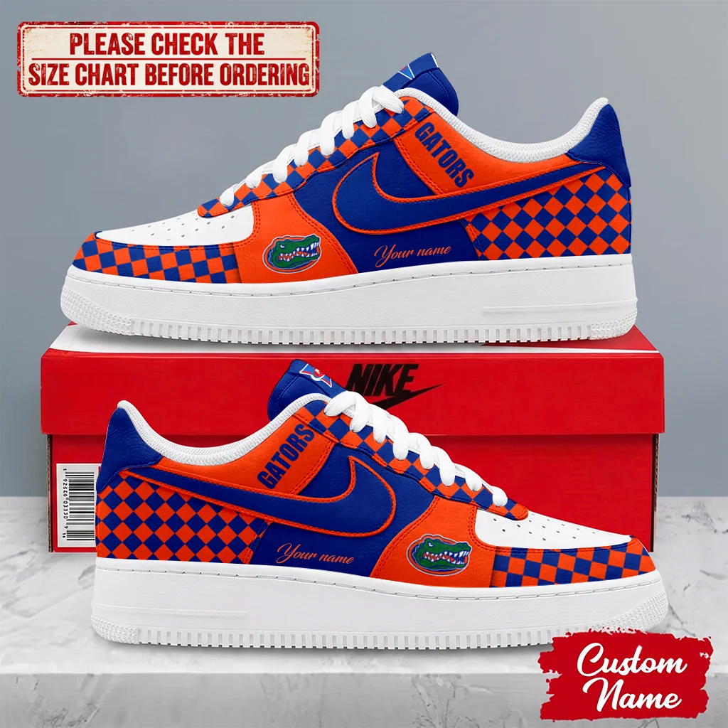 Limited Edition – Customized NCAA Florida Gators Af1 Shoes