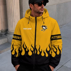 Limited Edition – Customized NHL Pittsburgh Penguins Windbreaker Jacket
