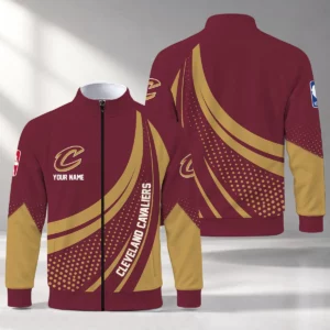 Limited Edition – Customized NBA Cleveland Cavaliers Stand Collar Jacket