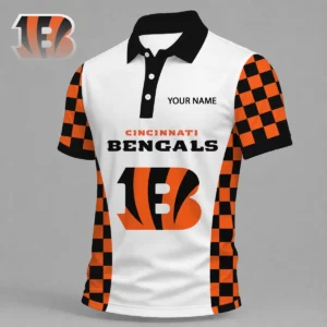 Limited Edition – Customized NFL Cincinnati Bengals Polo Shirt