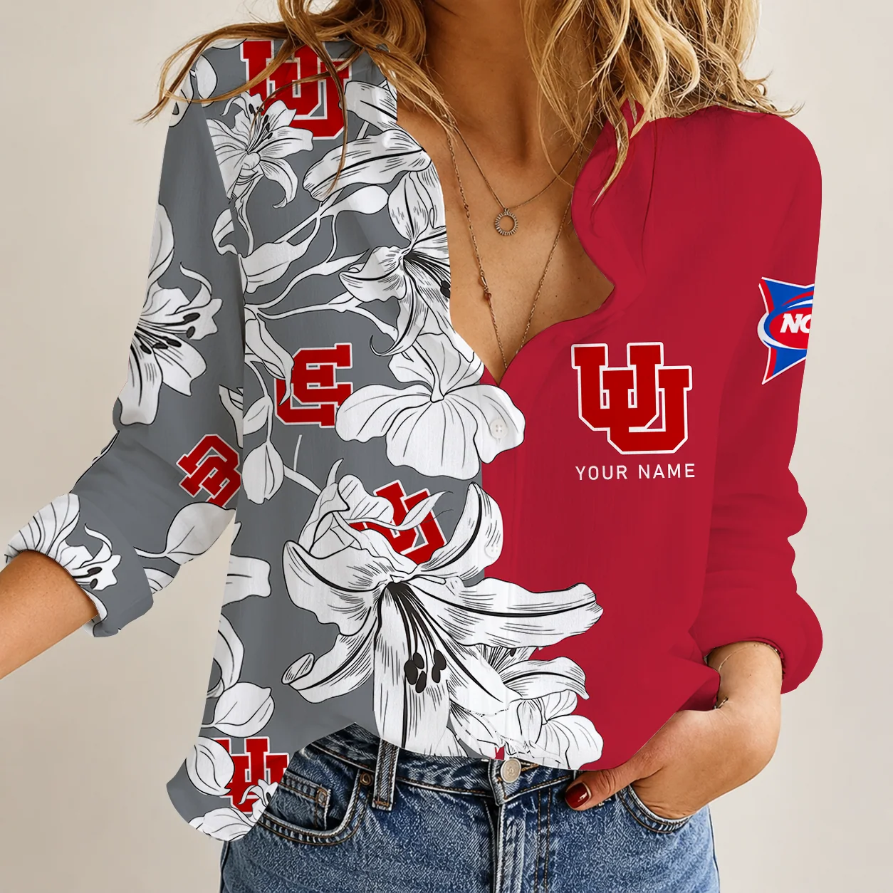 Limited Edition – Customized NCAA Utah Utes Women Casual Shirt