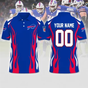 Limited Edition – Customized NFL Buffalo Bills Polo Shirt