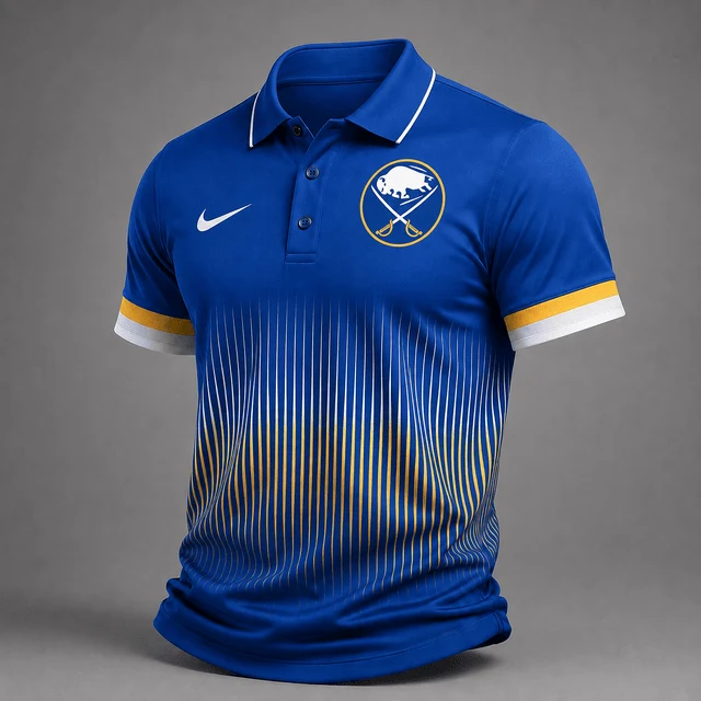 Limited Edition – Customized NHL Buffalo Sabres Polo Shirt