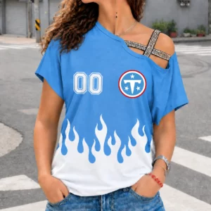 Limited Edition – Customized NFL Tennessee Titans Women’s Shoulder Shirt