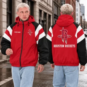 Limited Edition – Customized NBA Houston Rockets Windbreaker Jacket