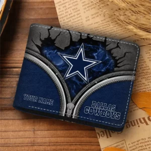 Limited Edition – Customized NFL Dallas Cowboys Leather Wallet
