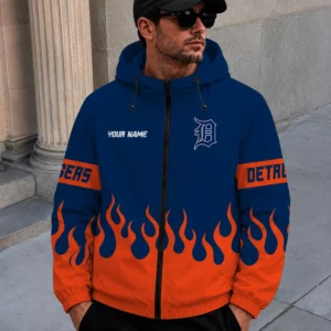 Limited Edition – Customized MLB Detroit Tigers Windbreaker Jacket