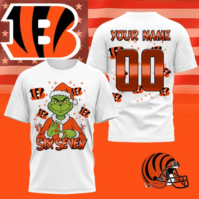 Limited Edition – Customized NFL Cincinnati Bengals Unisex T-Shirt - Image 2