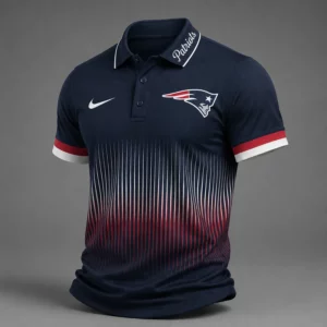 Limited Edition – Customized NFL New England Patriots Polo Shirt
