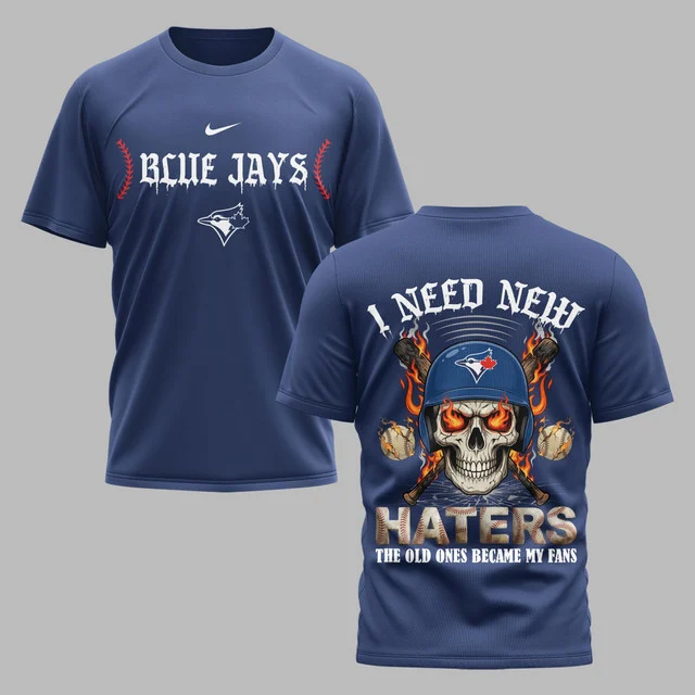 Limited Edition – Customized MLB Toronto Blue Jays Muticolor T-Shirt - Image 2