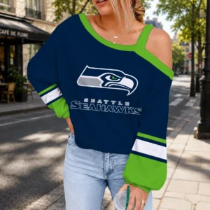 Limited Edition – Customized NFL Seattle Seahawks Drop Shoulder Sweatshirt