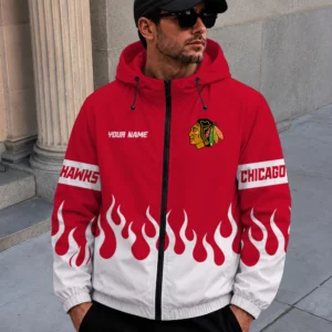 Limited Edition – Customized NHL Chicago Blackhawks Windbreaker Jacket