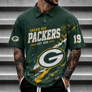 Limited Edition – Customized NFL Green Bay Packers Polo Shirt