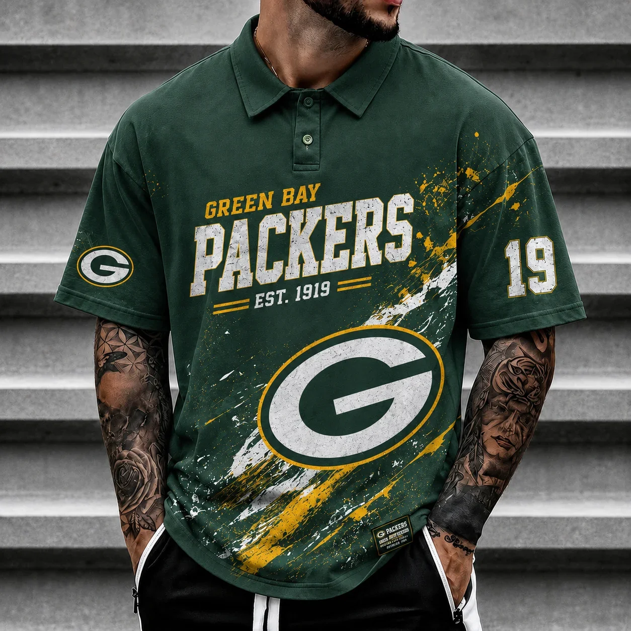 Limited Edition – Customized NFL Green Bay Packers Polo Shirt