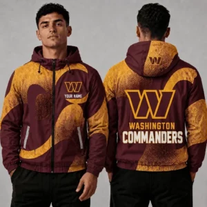 Limited Edition – Customized NFL Washington Commanders Windbreaker Jacket