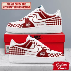 Limited Edition – Customized NCAA Umass Minutewomen Af1 Shoes