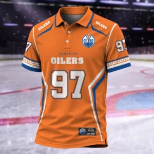 Limited Edition – Customized NHL Edmonton Oilers Polo Shirt