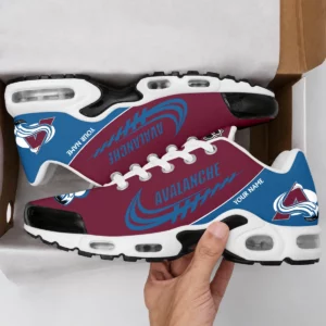 Limited Edition – Customized NHL Colorado Avalanche Air Max Plus Sneakers