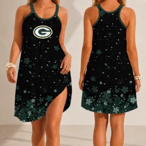 Limited Edition – Customized NFL Green Bay Packers Camisole Dress