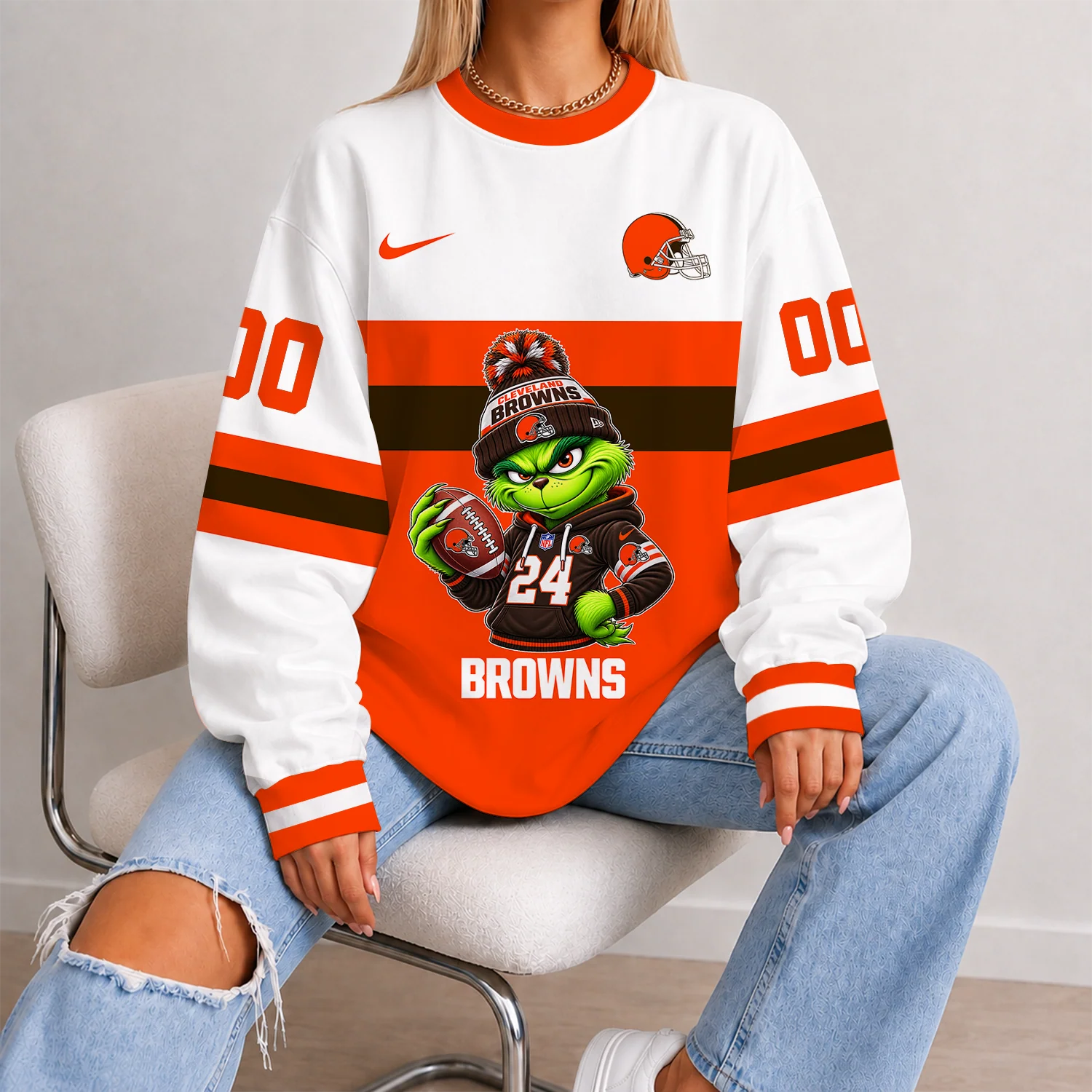 Limited Edition – Customized NFL Cleveland Browns Unisex Sweatshirt