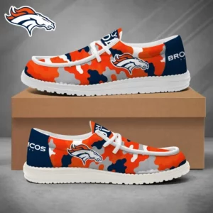 Limited Edition – Customized NFL Denver Broncos Loafer Shoes