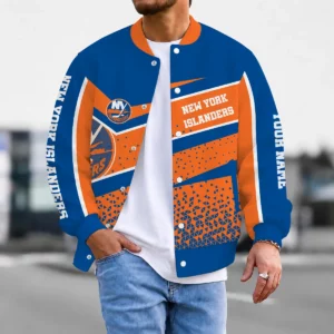 Limited Edition – Customized NHL New York Islanders Satin Varsity Jacket & Baseball Jacket