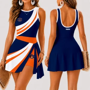 Limited Edition – Customized NCAA Auburn Tigers Women’s Summer Skort Dress