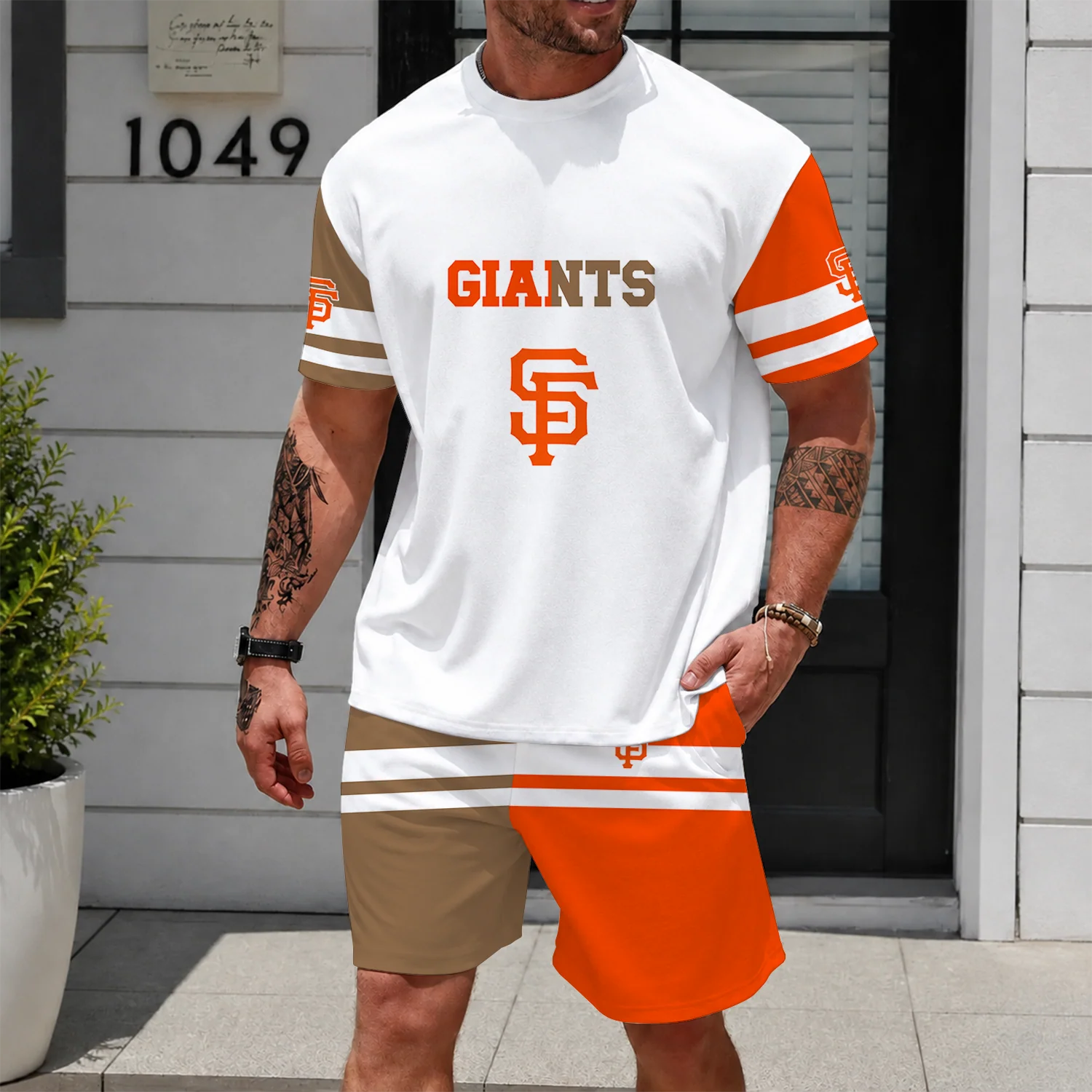 Limited Edition – Customized MLB San Francisco Giants Unisex T-Shirt & Shorts Set