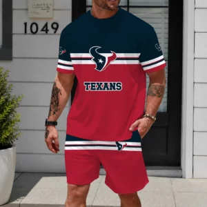 Limited Edition -customized NFL Houston Texans Unisex T-Shirt & Shorts Set