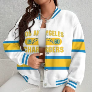 Limited Edition – Customized NFL Los Angeles Chargers Satin Varsity & Baseball Jacket
