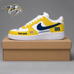 Limited Edition – Customized NHL Nashville Predators Af1 Shoes