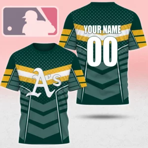 Limited Edition – Customized MLB Oakland Athletics Unisex T-Shirt