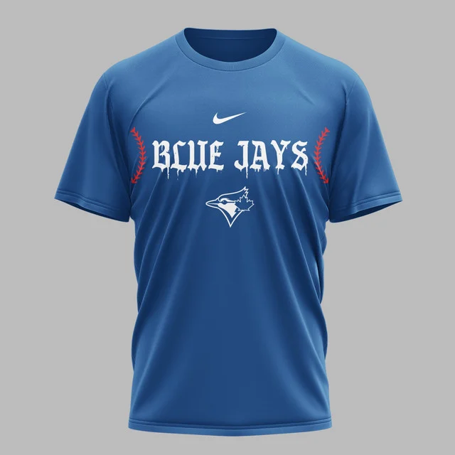 Limited Edition – Customized MLB Toronto Blue Jays Muticolor T-Shirt - Image 5