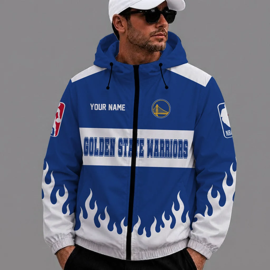 Limited Edition – Customized NBA Golden State Warriors Windbreaker Jacket