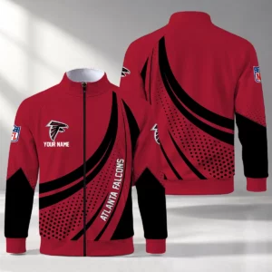 Limited Edition – Customized NFL Atlanta Falcons Stand Collar Jacket