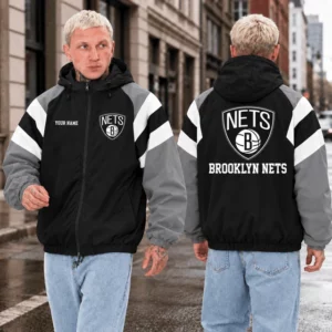 Limited Edition – Customized NBA Brooklyn Nets Windbreaker Jacket