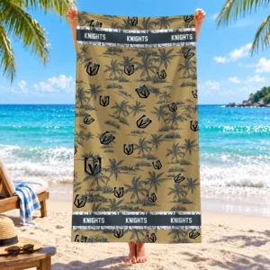 Limited Edition – Customized NHL Vegas Golden Knights Beach Towel