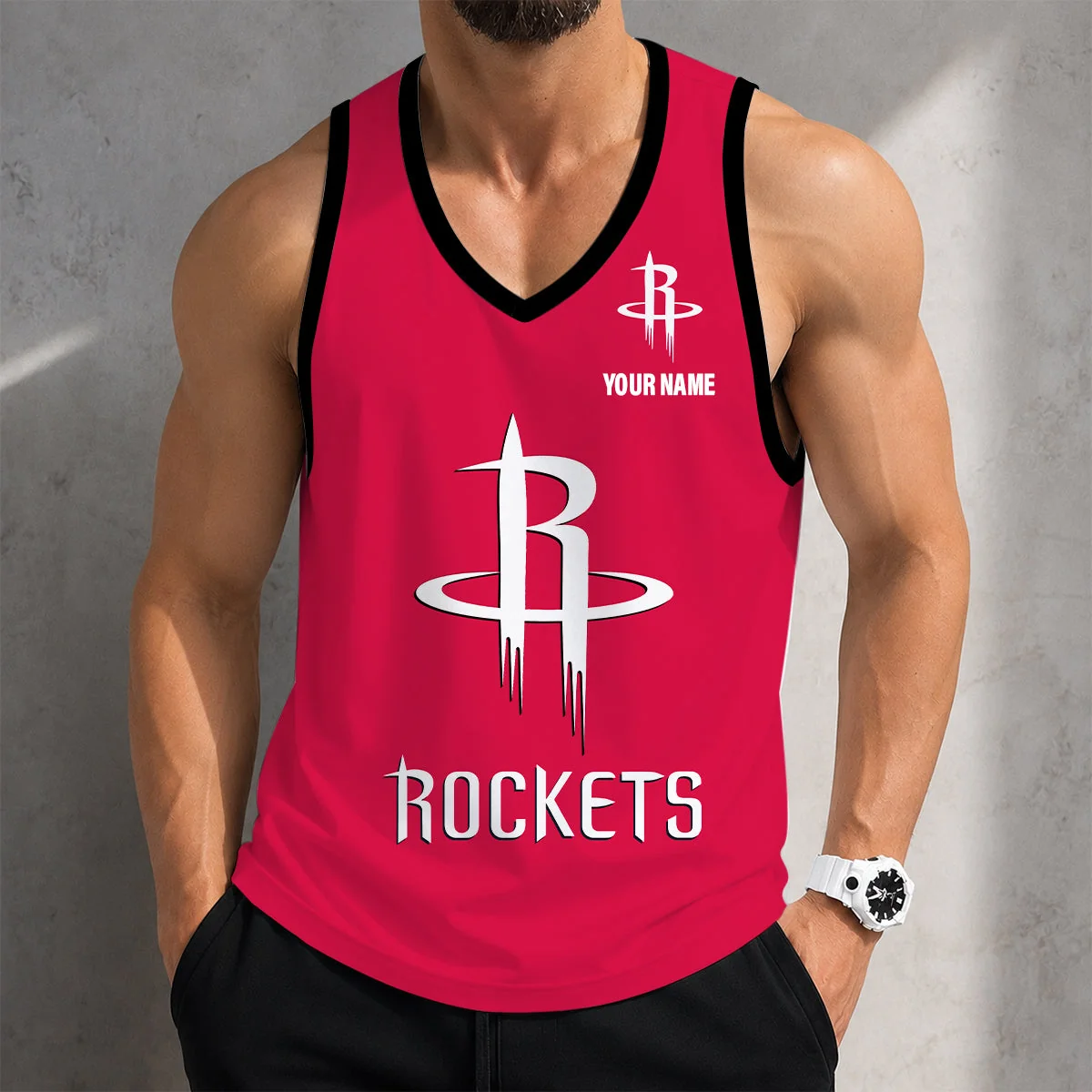 Limited Edition – Customized NBA Houston Rockets Unisex Tank Top