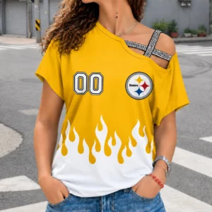 Limited Edition – Customized NFL Pittsburgh Steelers Women’s Shoulder Shirt