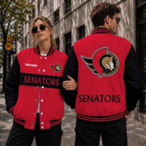 Limited Edition – Customized NHL Ottawa Senators Satin Varsity Jacket & Baseball Jacket