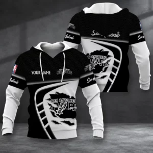 Limited Edition – Customized NBA San Antonio Spurs T-Shirt, Polo Shirt, Zip Polo Shirt, Sweatshirt, Hoodie & Zip Hoodie