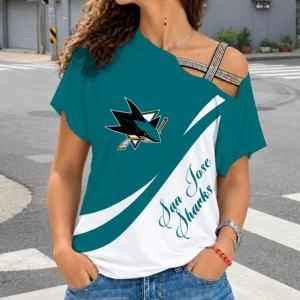 Limited Edition – Customized NHL San Jose Sharks Shoulder Shirt