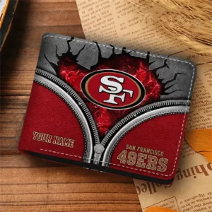 Limited Edition – Customized NFL San Francisco 49Ers Leather Wallet