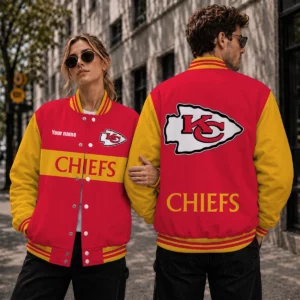 Limited Edition – Customized NFL Kansas City Chiefs Satin Varsity & Baseball Jacket