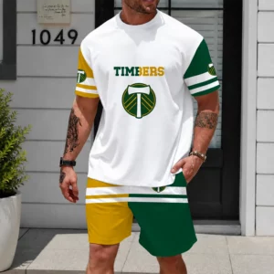 Limited Edition – Customized MLS Portland Timbers Unisex T-Shirt & Shorts Set