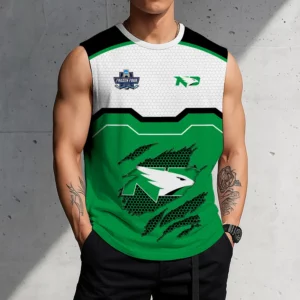 Limited Edition – Customized NCAA North Dakota Fighting Hawks Men’s Gym Shirt