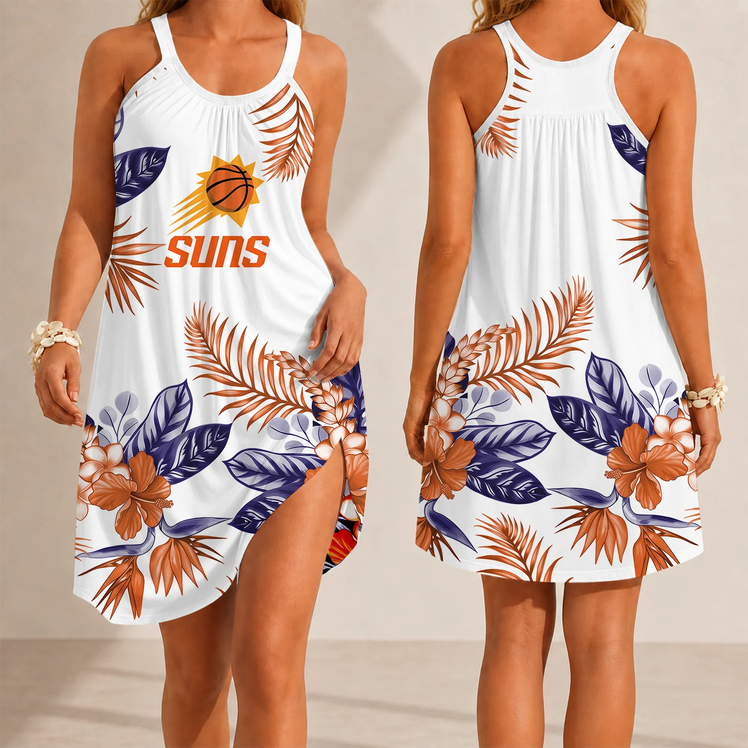 Limited Edition – Customized NBA Phoenix Suns Camisole Dress